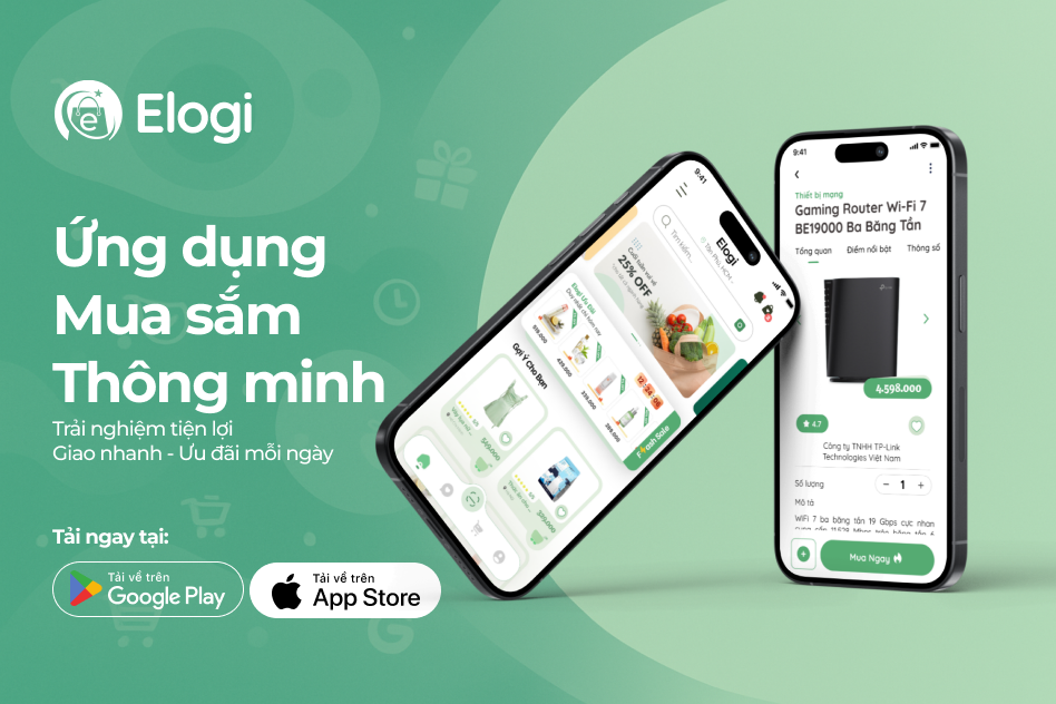 ELOGI delivery tracking mockup